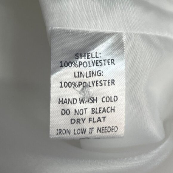 L.I.A Love Is All High Waisted Mini Skirt Womens Medium White New WOT - Picture 9 of 10